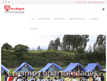 Tablet Screenshot of feyalegria.org.ec